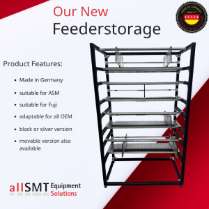 Feeder rack suitable for ASM X series with 4 shelves...
