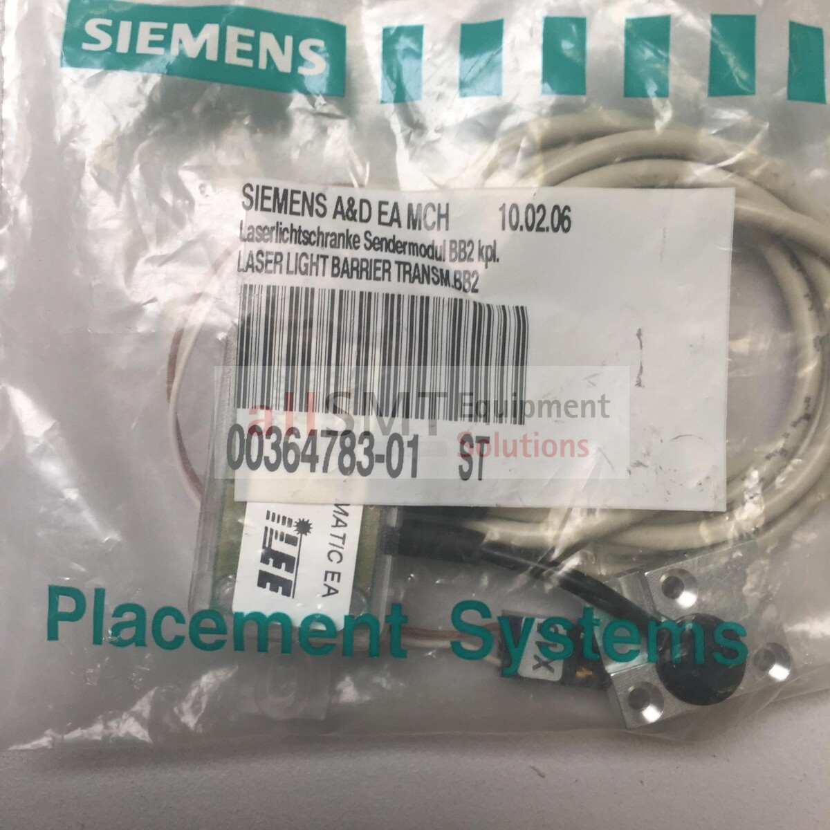 Laserlichtschranke Sendermodul BB2 kpl. /  Laser light...