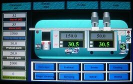 Wellenl&ouml;tanlage mit Titantiegel